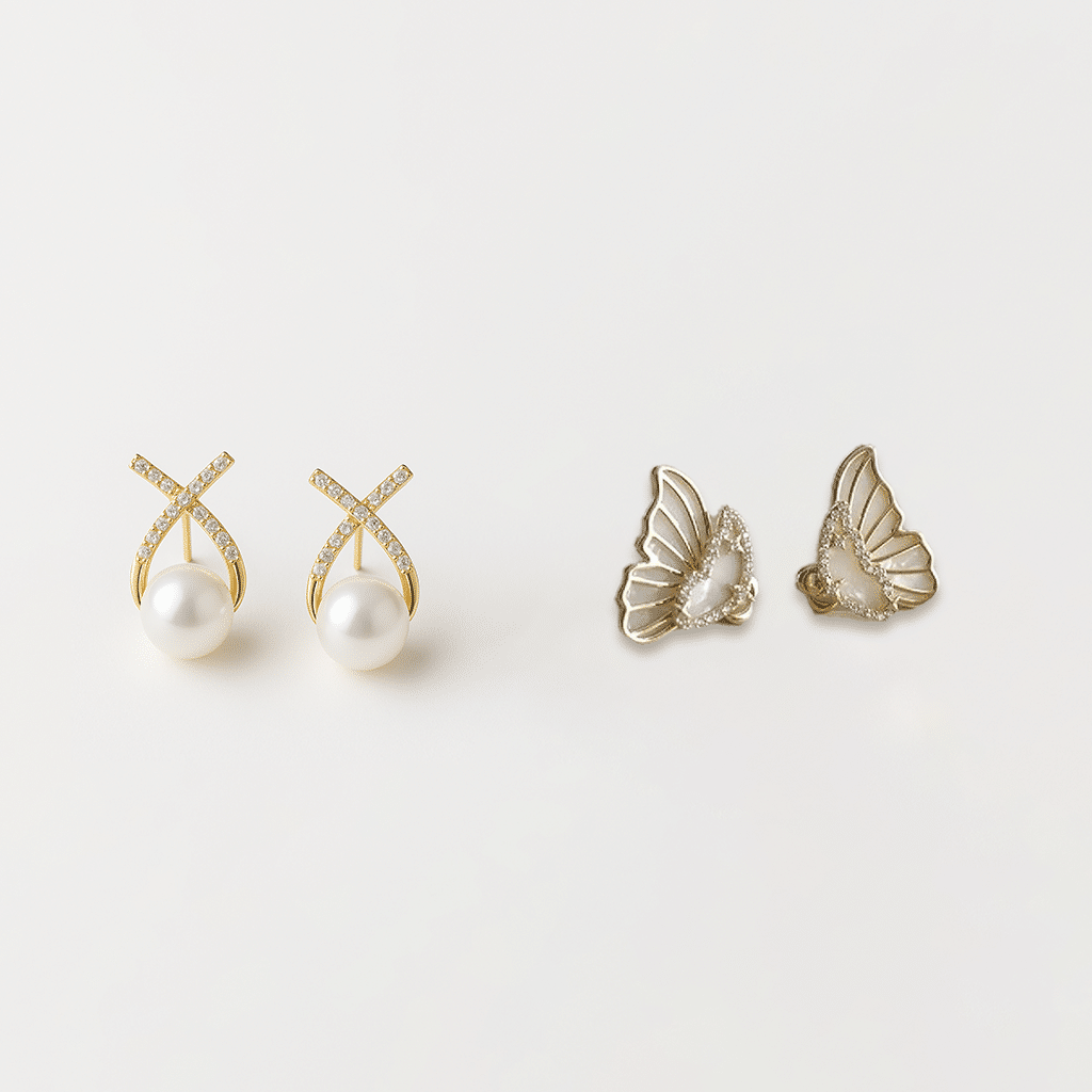 Home 36 2 Elegant Ear Rings | Wedding and Occasions | Gift item