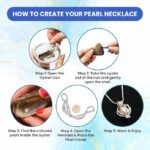 Oyster pearl pendant, Ear Ring & Ring | Combo Offer