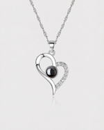 I Love You Pendant With Link Chain